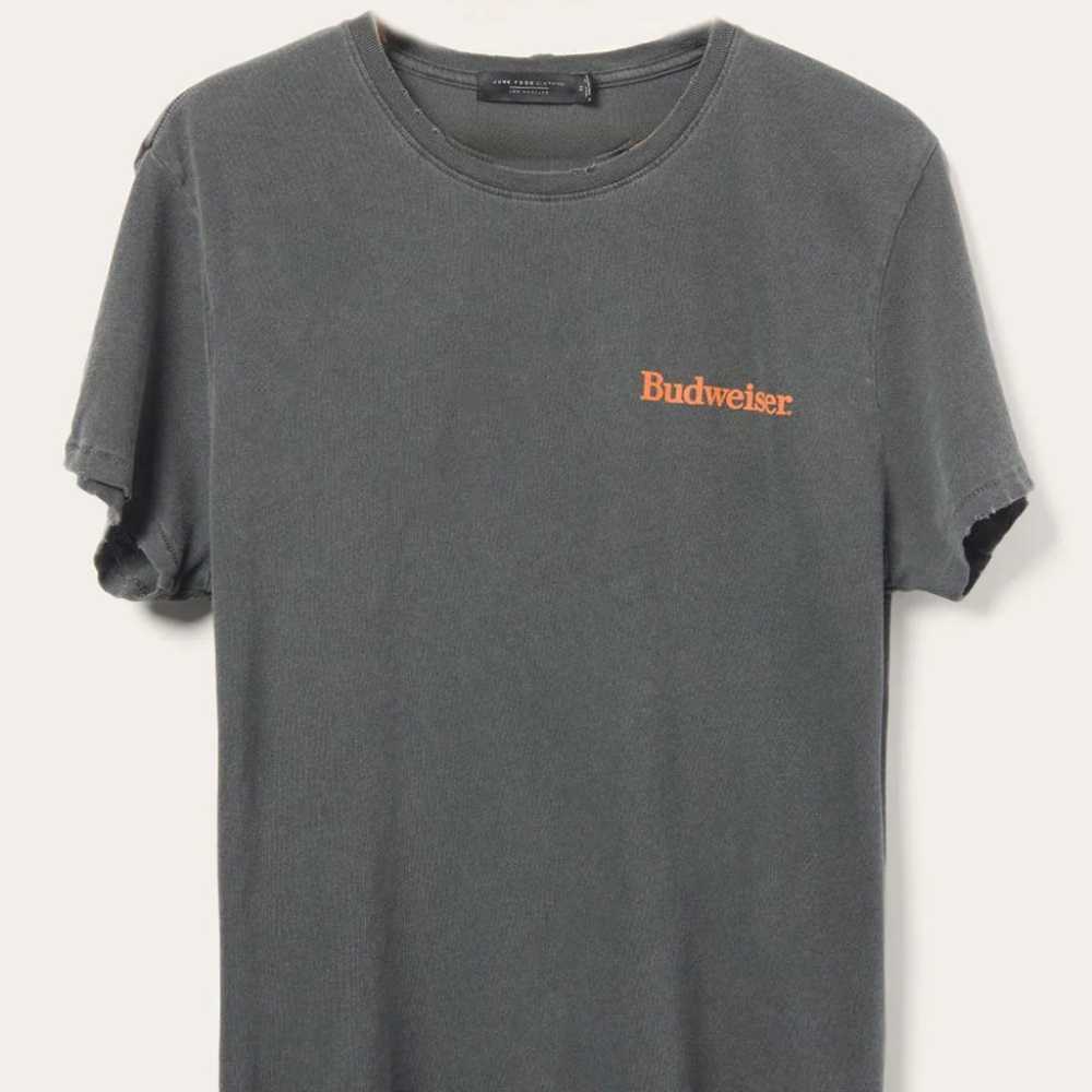 Junk Food Clothing Budweiser Classic Logo Vintage Tee - LIKE NEW 🔥